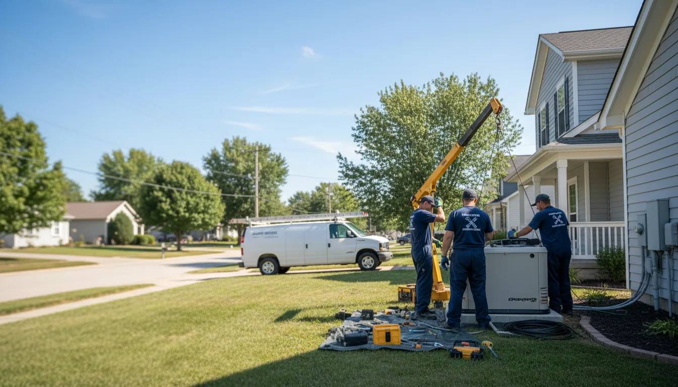 Generator Installation in West Union, SC near me